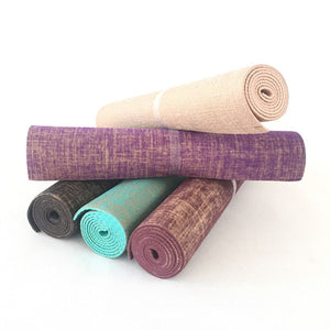 Tapis De Yoga PVC 5mm - 5 Couleurs