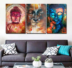 Toile Zen Bouddha-décoration d'Interieur Design