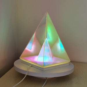 lampe pyramide branchement usb
