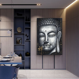 Tableau Bouddha en Méditation - Déco Zen Feng Shui