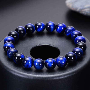 Bracelet Oeil de Tigre Bleu - Bracelet protection