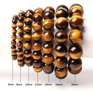 Bracelet Œil de Tigre - HOMME/FEMME - 5 Tailles