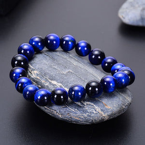 Bracelet Oeil de Tigre Bleu - Bracelet protection