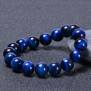 Bracelet Oeil de Tigre Bleu - Bracelet protection
