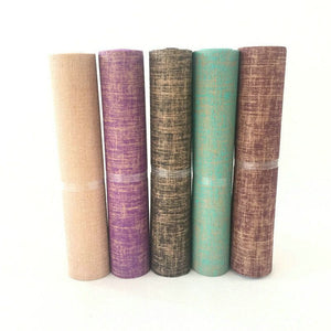 Tapis De Yoga PVC 5mm - 5 Couleurs