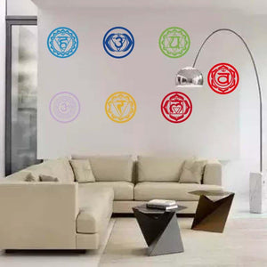 sticker zen 7 chakras