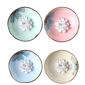 Porte encens Fleur de Lotus en 4 Couleurs