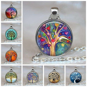 pendentif collier arbre de vie - différents modèles