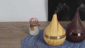Diffuseur huile essentielle bois - Humidificateur d'air Top Zen