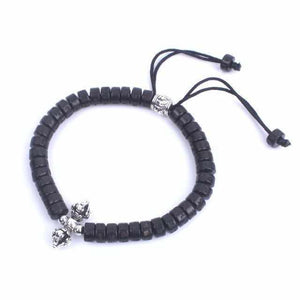 Bracelet Mala - bracelet meditation et protection homme- Vajra