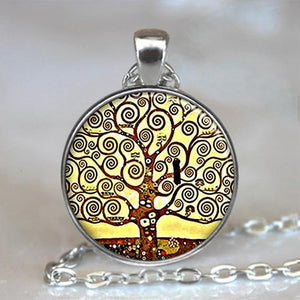 original pendentif collier arbre de vie