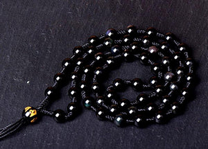 Pendentif Obsidienne Noire - Collier de Protection