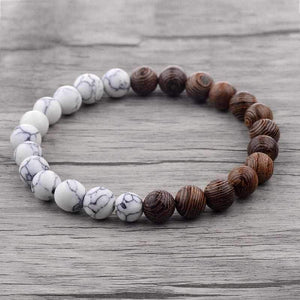 Bracelet Zen Homme - Bracelet Pierres Naturelles - bijou pierres naturelles