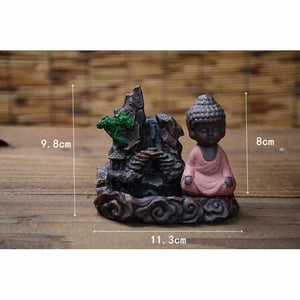 Brûleur D'encens Moine Zen - dimensiones