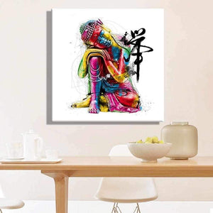 Peinture Bouddha - Tableau Bouddha