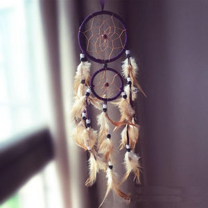 Attrape Rêves - Plumes de Décoration Vintage