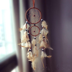 Attrape Rêves - Plumes de Décoration Vintage