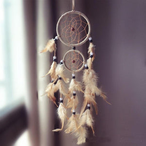 Attrape Rêves - Plumes de Décoration Vintage