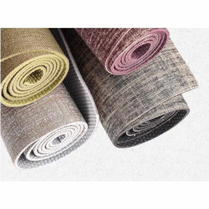 Tapis De Yoga Lin & PVC - Anti-dérapant - Sangle + Sac - 7 Couleurs - top-zen