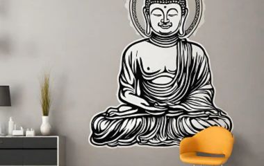 sticker bouddha