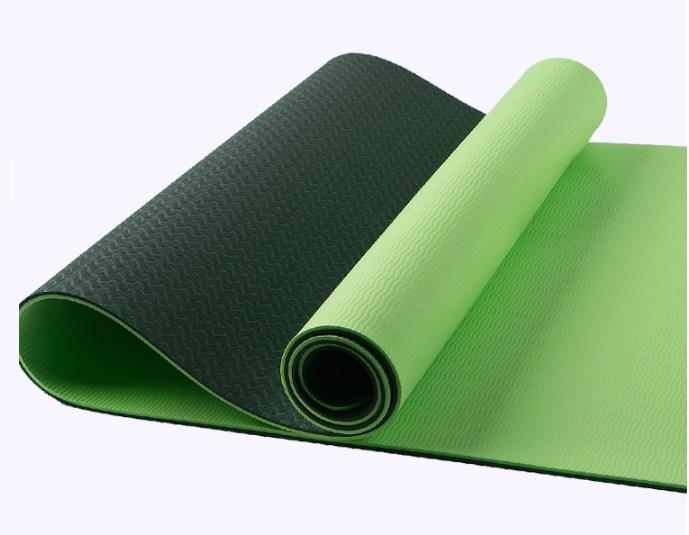 CRUSEC Mat Alfombra De Yoga Tpe 6mm Doble Color Eco-friendly CRUSEC Mat Alfombra De Yoga Tpe 6mm Doble Color Eco-friendly
