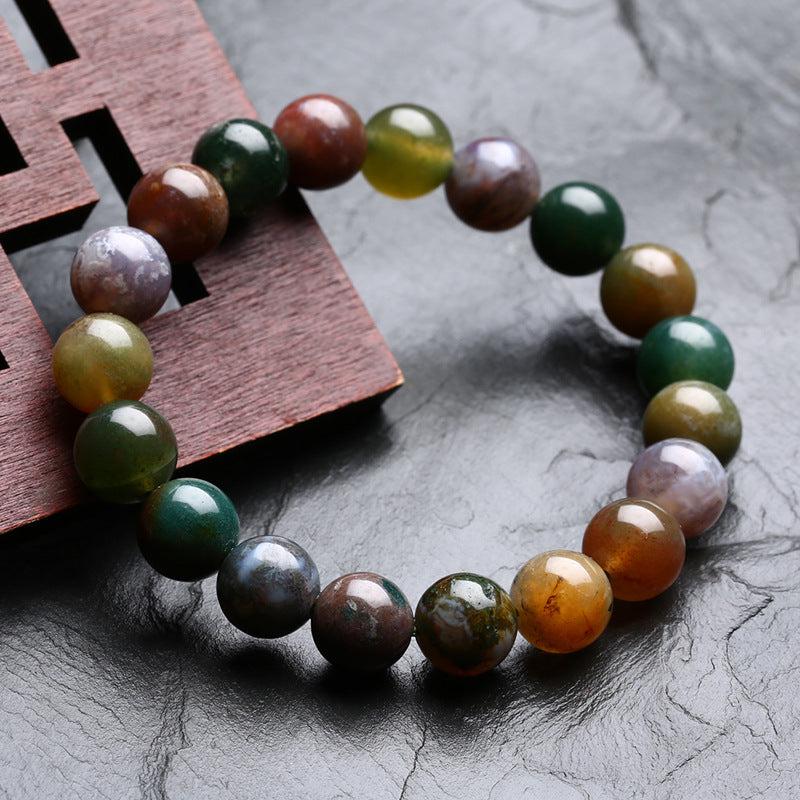 bracelet pierre naturelle agate unisex