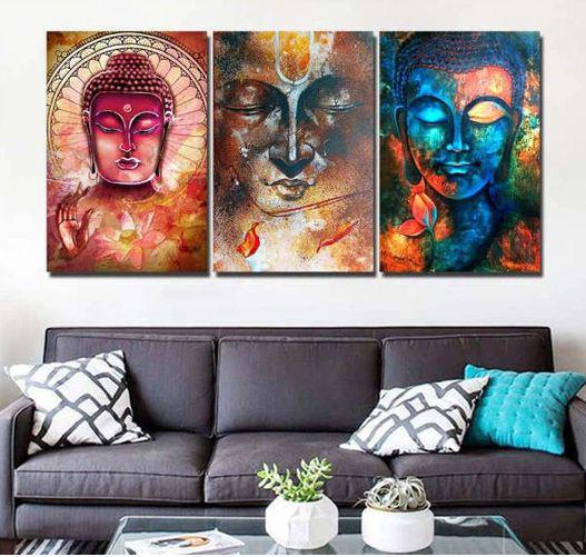 Toile Zen Bouddha-décoration d'Interieur Design