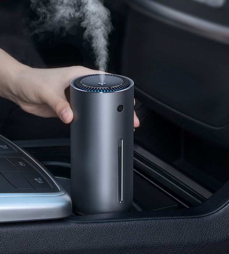 Diffuseur huiles essentielles voiture USB Métal Top Zen