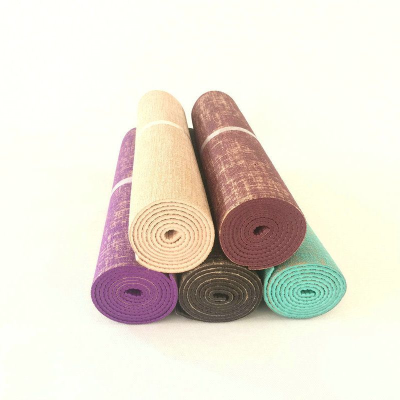 Tapis De Yoga PVC 5mm - 5 Couleurs
