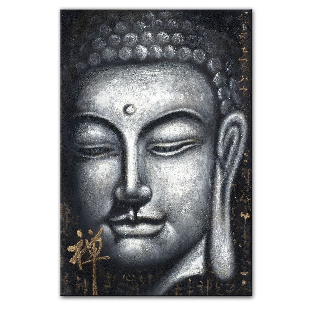 tableau zen bouddha 7 chakras