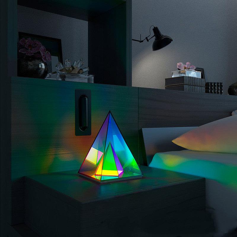 lampe zen pyramide - ambiance zen