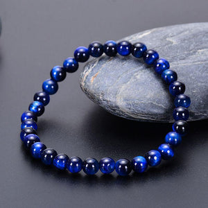 Bracelet Oeil de Tigre Bleu - Bracelet protection