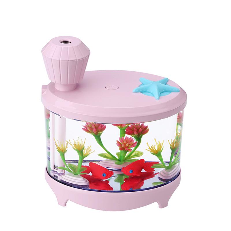 Mini Humidificateur d'Air- Diffuseur d'huiles Essentielles- USE en rose
