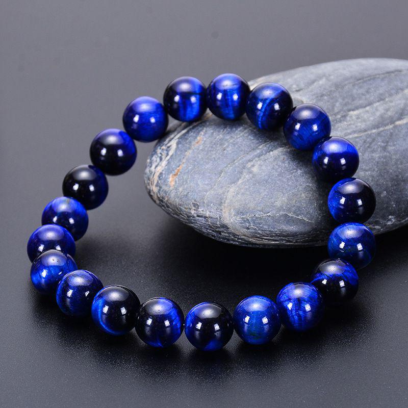 Bracelet Oeil de Tigre Bleu - Bracelet protection