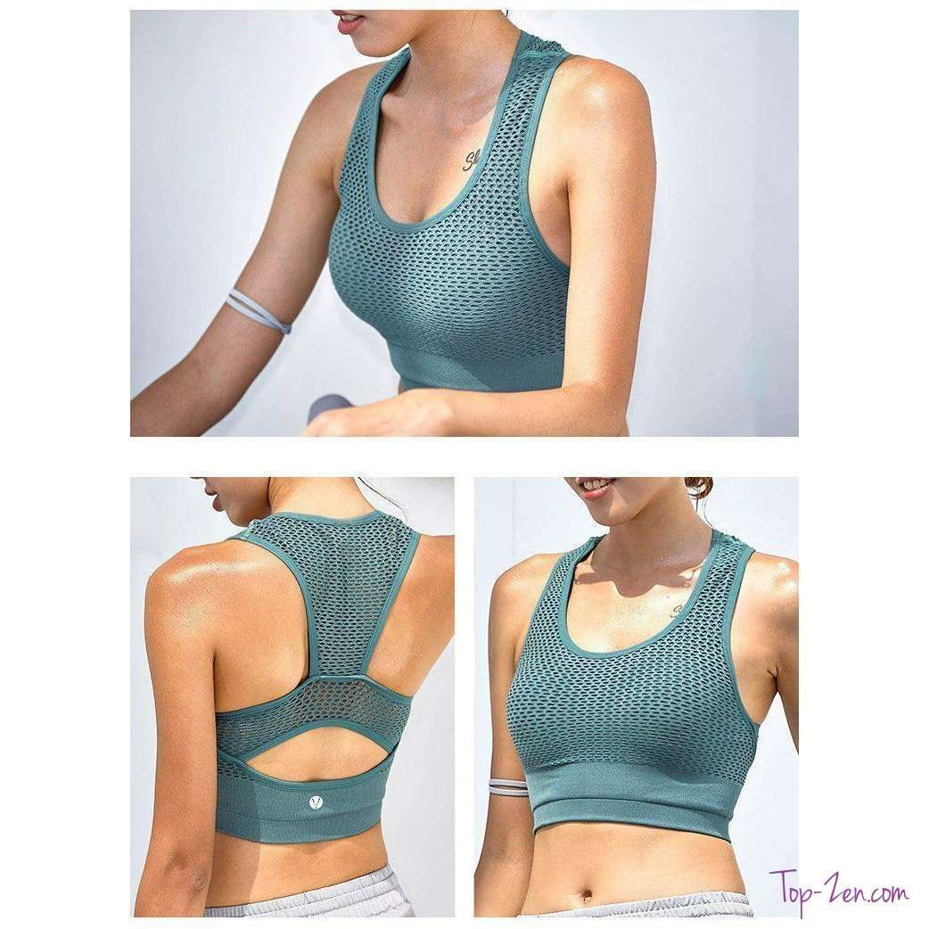 Brassière de Yoga -Accessoire de Yoga - 4 Couleurs Disponibles - top-zen