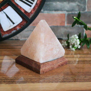 Lampe De Sel D'Himalya en Pyramide- Décoration Zen 
