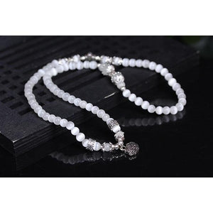 Bracelet Mala en Opale "Profondeur et Eclat" -Bracelet Zen-bracelet mala pierres naturelles-4-Top Zen-bijoux zen
