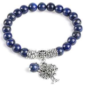 Bracelet en Pierres Naturelles Lapis-Lazuli Mala - Bracelet Zen-bracelet pierres naturelles-2-Top Zen-bijoux zen