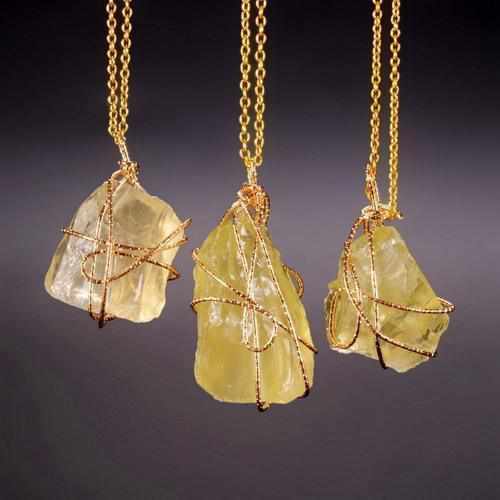 Collier composé D'une Pierre Naturelle Aux Multiples Vertus - Cirtrine