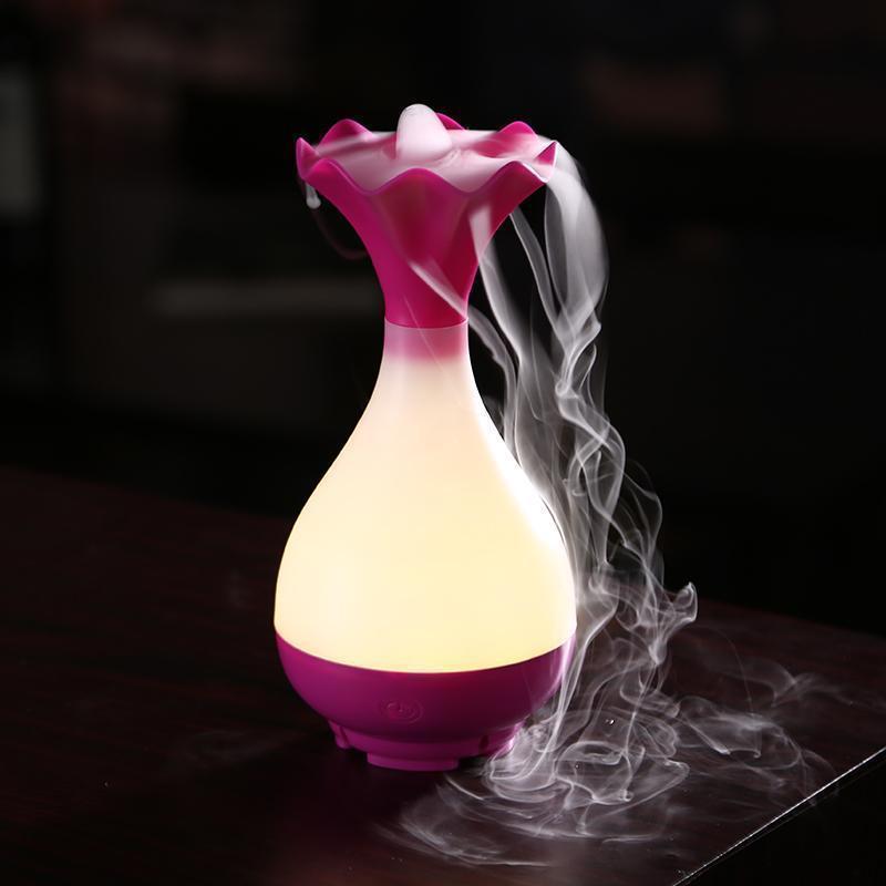 Air humidificateur USB  - LED - rose