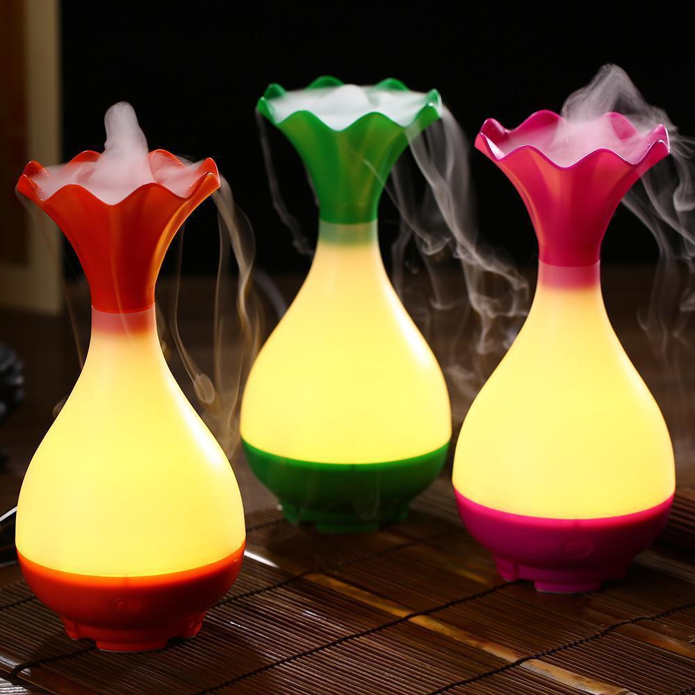 Humidificateur d'air Design - USB - LED - Huiles Essentielles