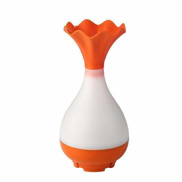 Humidificateur d'air Design - USB - LED - Huiles Essentielles - orange