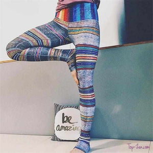 Legging de Yoga Coloré-Legging de Sport Femme - top-zen