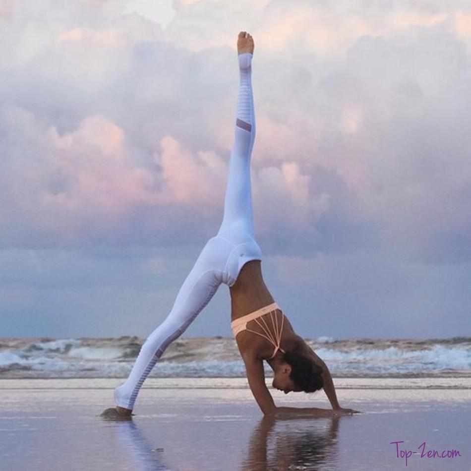 Yoga Legging Tiger Khaki Grey – Beatrix.D